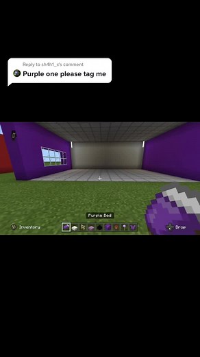 Purple Room Minecraft Building Tutorial
