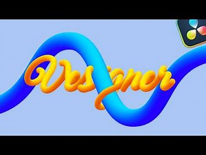 How to Make 3D Line Animation in DaVinci Resolve (Fusion Tutorial)