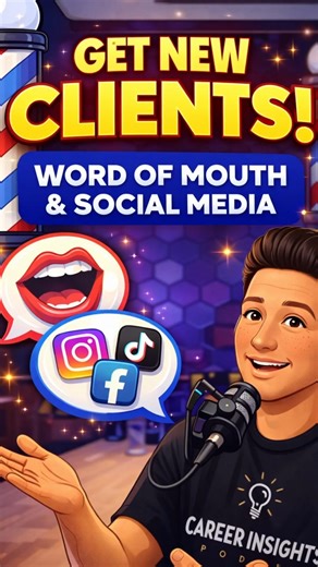 How Barbers Get Clients (Word of Mouth + Social Media)