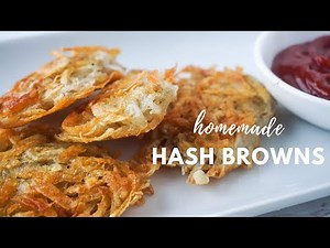 Homemade Hash Browns | Vegan Recipe