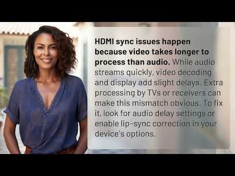 Why Does HDMI Cause Audio and Video Sync Issues?