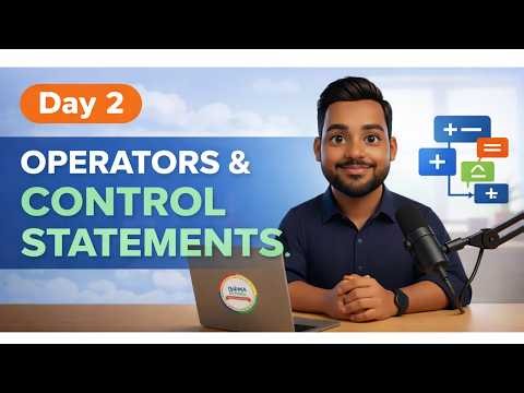 Python Day 02 | Operators & Control Statements in Python | DevOps Engineer or SER