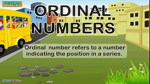 Practice Ordinal Numbers Ordinal Numbers Interactive Game for Kids !