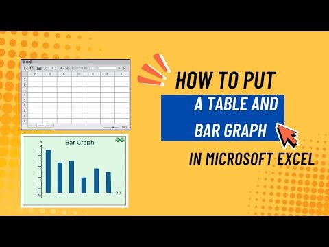 How To Put A Table and Bar Graph Based On Data
