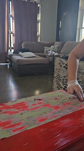 Table flip project!! So much work but I am obsessed! I still have some sanding and refinishing to do but I'd say we've come a LONG way! #furnitureflip #craftygirl #adhd #projectsgalore #frugalflips | Kimmie May Cole