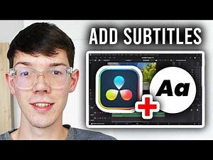 How To Add Subtitles In Davinci Resolve 20 - Full Guide