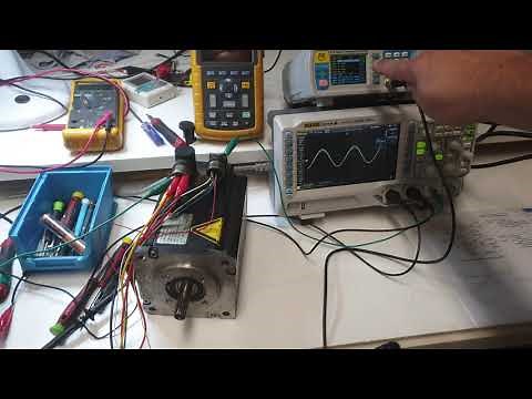 kuka servo motor testing resolver stator windings