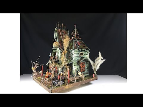DIY Halloween/Haunted House Using Cardboard