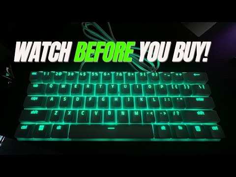 Full Overview and Sound test of the Huntsman mini 60% #Optical keyboard!