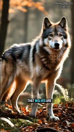 The Majestic Wolf Habitat, Behavior, and Hunting Skills! #shorts