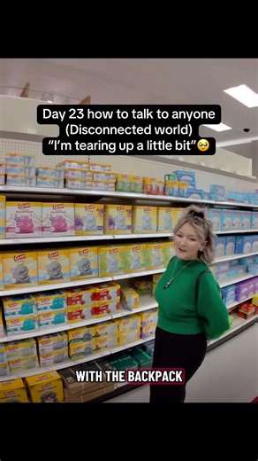 Day 22 how to talk to anyone Disconnected world “I’m tearing up a little bit” #conversation #goals #syndytheconnector #networking #people
