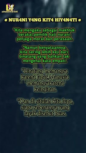 #NURANI YANG KITA HIYANATI