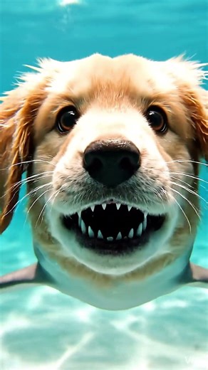 Cute Puppy… Until You See the Body🦈× 🐶