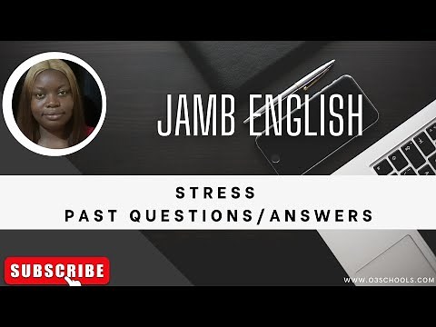 JAMB English 2025 EP 31 - Stress Pattern + Likely Exam Questions and Answers