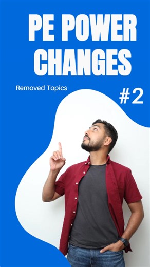  PE Power Exam Update: What’s Been REMOVED from the 2025 Spec ⚠️...