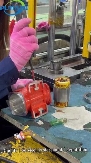 A bustling workshop, producing only the finest products. #vibration #motor #copper #vibrating