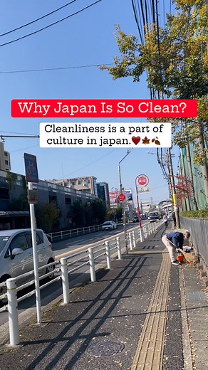 Why japan is so clean?? 🍂🍁 #Japan #clean #japanese | Japan Diary日本