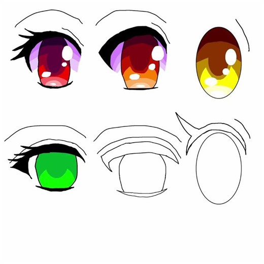 Anime eye art styles for my art style