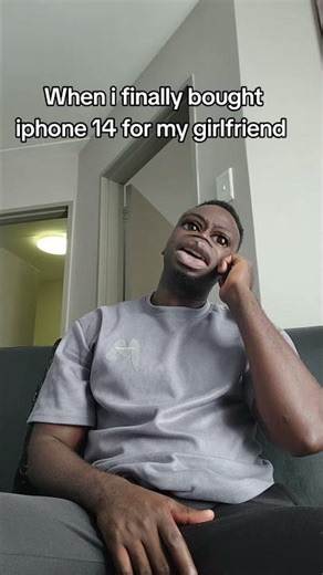 when I finally bought an iPhone 14 for my girlfriend #funny #comedy