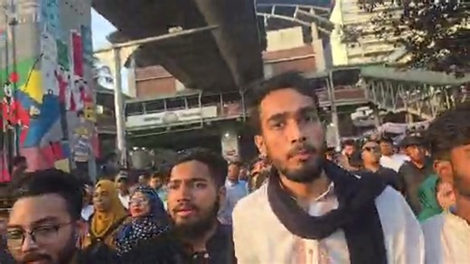 সরাসরি | ইনকিলাব মঞ্চের উপর পুলিশের লাঠিপেটার প্রতিবাদে এনসিপির বিক্ষোভ মিছিল | bdnews24.com