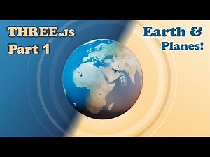 Three.js in practice - Earth and planes - tutorial for beginners 2022 - part 1