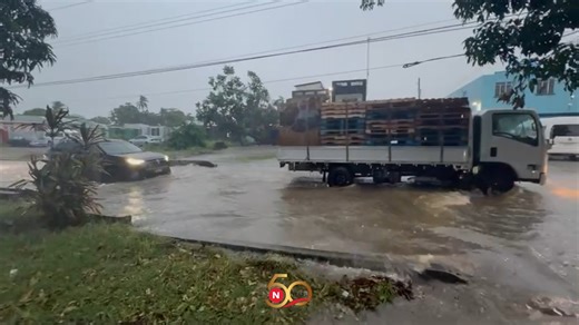 Heavy rainfall has caused flooding in the Bush Hall, St. Michael area. (Video by Sandy Pitt) #MeAndMyNation #YourNewsYourTimeYourWay #TheSourceMatters #Barbados #BarbadosNews | The Nation Barbados