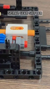 49 reactions | Spiral Gear Shifter #lego #legotechnic #mechanism #gearbox | Bricks Master Builders | Facebook
