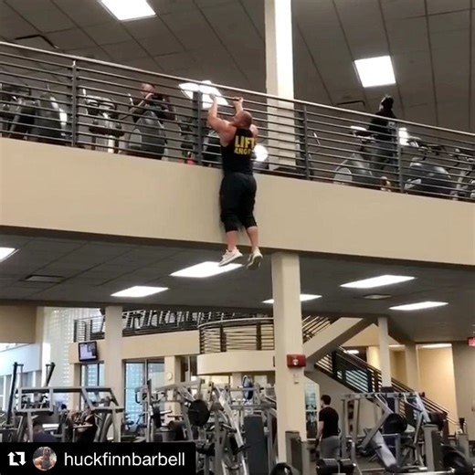 Extreme Pull-ups | Huck Finn Barbell