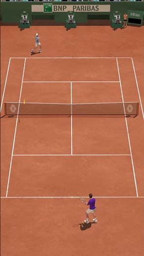 Full Ace Tennis – Roland Garros R64 vs Paire | Long Rally → Drop Shot + Putaway