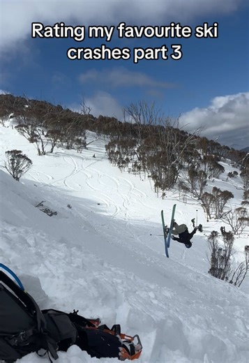 Probably my favourite ski moment #ski #skifail #doublebackflip #snow #backflip
