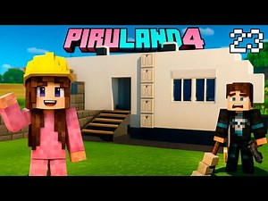 We have a Mobile Home in Minecraft 😱❤️ Chapter 23 Piruland 4 🚐 Sandra Cires Play