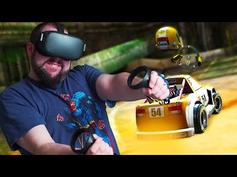 Awesome New Oculus Quest VR Racing Game! | Mini Motor Racing X With ‪@GAMERTAGVR‬