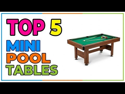 TOP 5 Best Mini Pool Tables 2026 | Billiards in a Compact Size