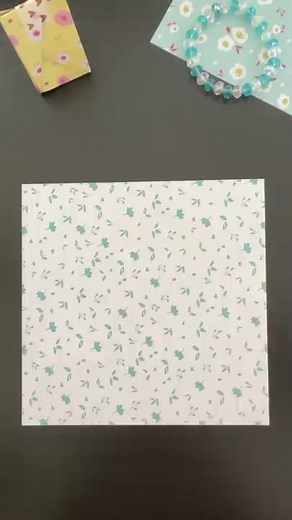 How to fold this Simple and Easy Origami Gift Bag (Traditional) #Shorts