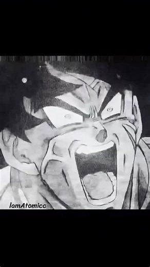 Broly’s Rage power increase!! #broly #dbs #dbz #goku #anime #edit