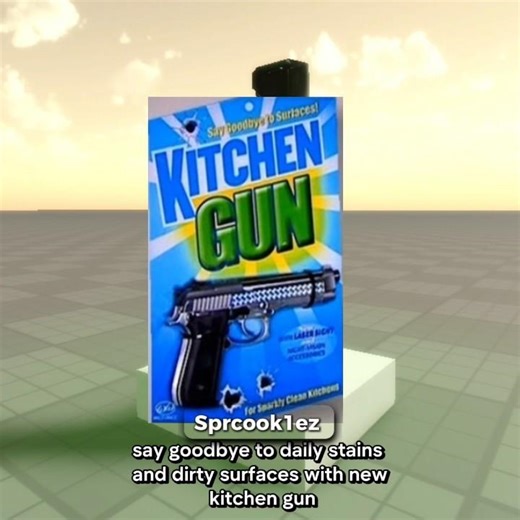 Roblox kitchen gun ad- not the original