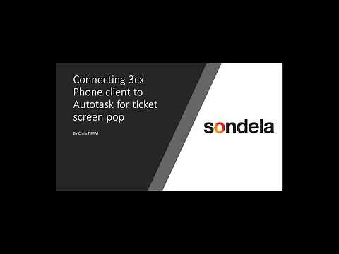 How to Connect 3cx Phone to Autotask