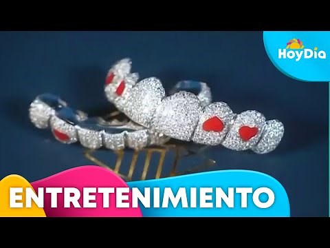 Así luce la dentadura de diamantes de Peso Pluma | Hoy Día | Telemundo