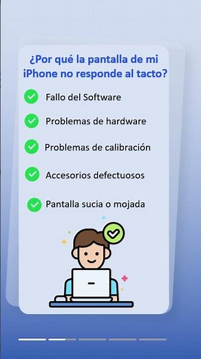 Solución Táctil no funciona en iPhone pantalla Touch no responde #reparación #iphone #foryou #ios