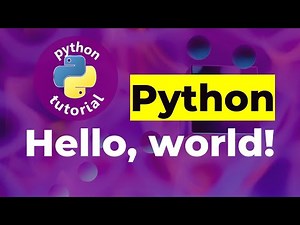 Python Prompting - Say Hello to Python (First Program) | Lesson -3 | Python Programming
