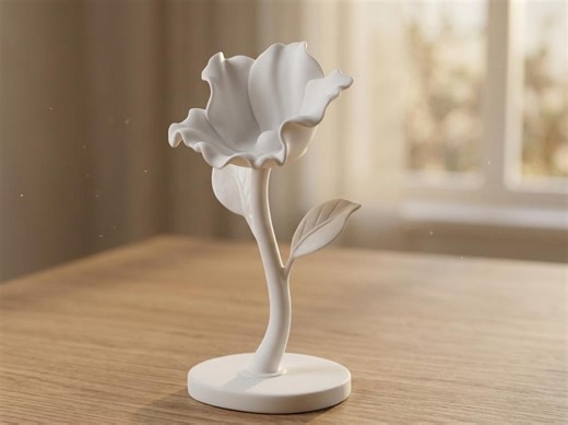 Flower 3D Printable Tulip – 3D Digital STL File – Home or Gift - Etsy