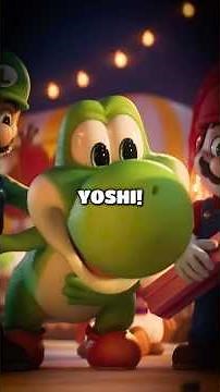 Yoshi and WHO will be in The Super Mario Galaxy Movie!? #nintendo #mariobros #videogames #yoshi