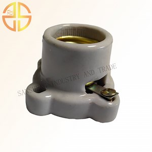 [Hot Item] E27 Porcelain Light Socket for Home Lighting