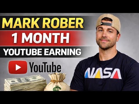 Mark Rober 1 Month YouTube Earning 💰 | How Much He Earns? #markrober