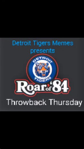 2.8K views · 89 reactions | Your Tigers Throwback Thursday Fix | Detroit Tigers Memes | Facebook