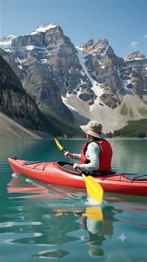 What it's really like inside Banff National Park 🏔️ #banff #adventure #nature