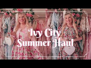 IVY CITY CO DRESSES for Summer | Feminine Casual Outfits Try On Haul