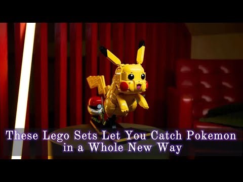 Soon you can build Pikachu, Eevee and more!