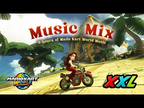 [8 hours] Mario Kart World Music Mix XXL 🔥🛣️ Study/Work/Relax 🎶