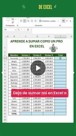 ¿Sientes que Excel es un laberinto sin salida cada vez que intentas sumar datos? 🤯 Ver ese montón de números y no saber por dónde empezar genera una inseguridad que te entiendo perfectamente;… | Carlos Villena